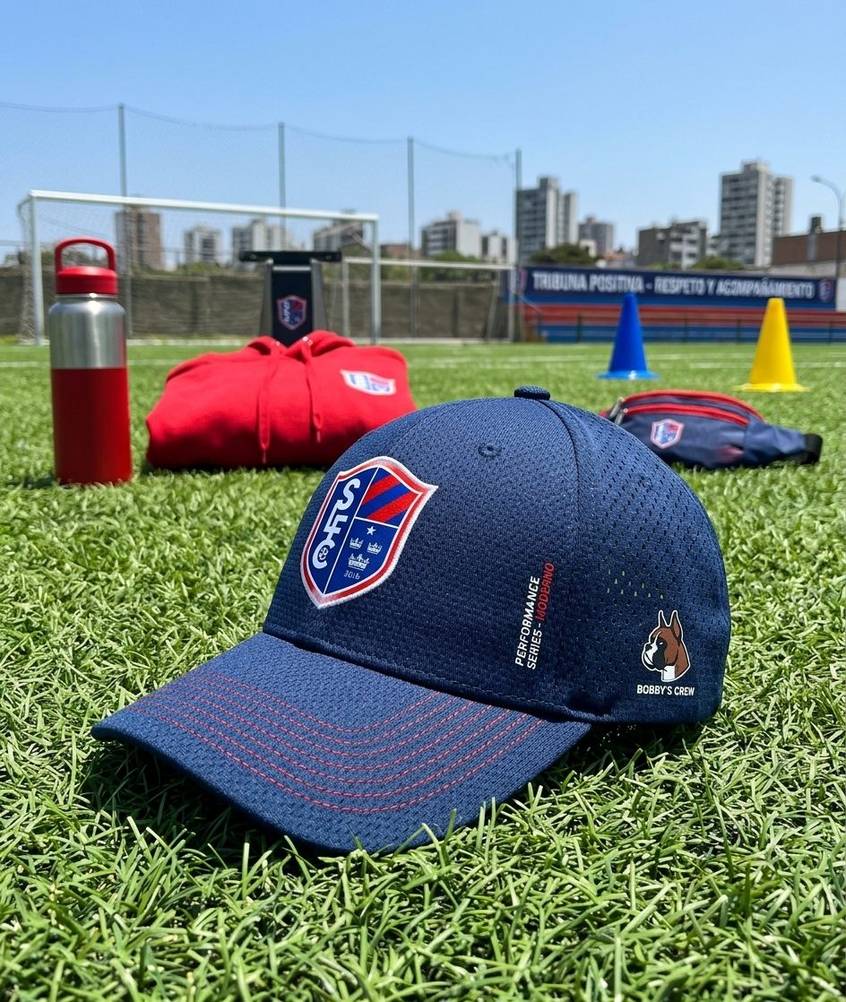 Gorra azul de Soccer Lima FC