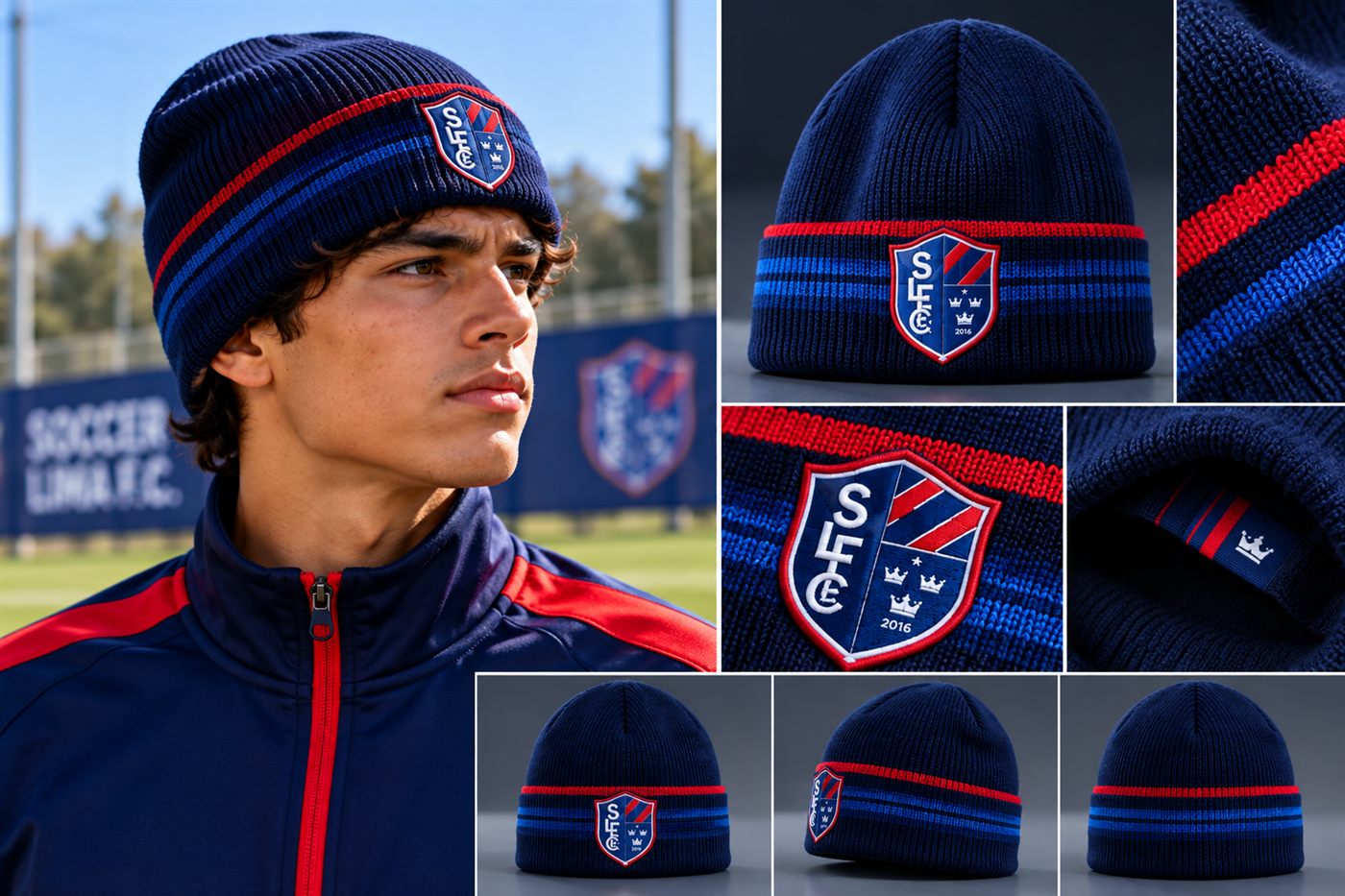 Gorro de lana de Soccer Lima FC