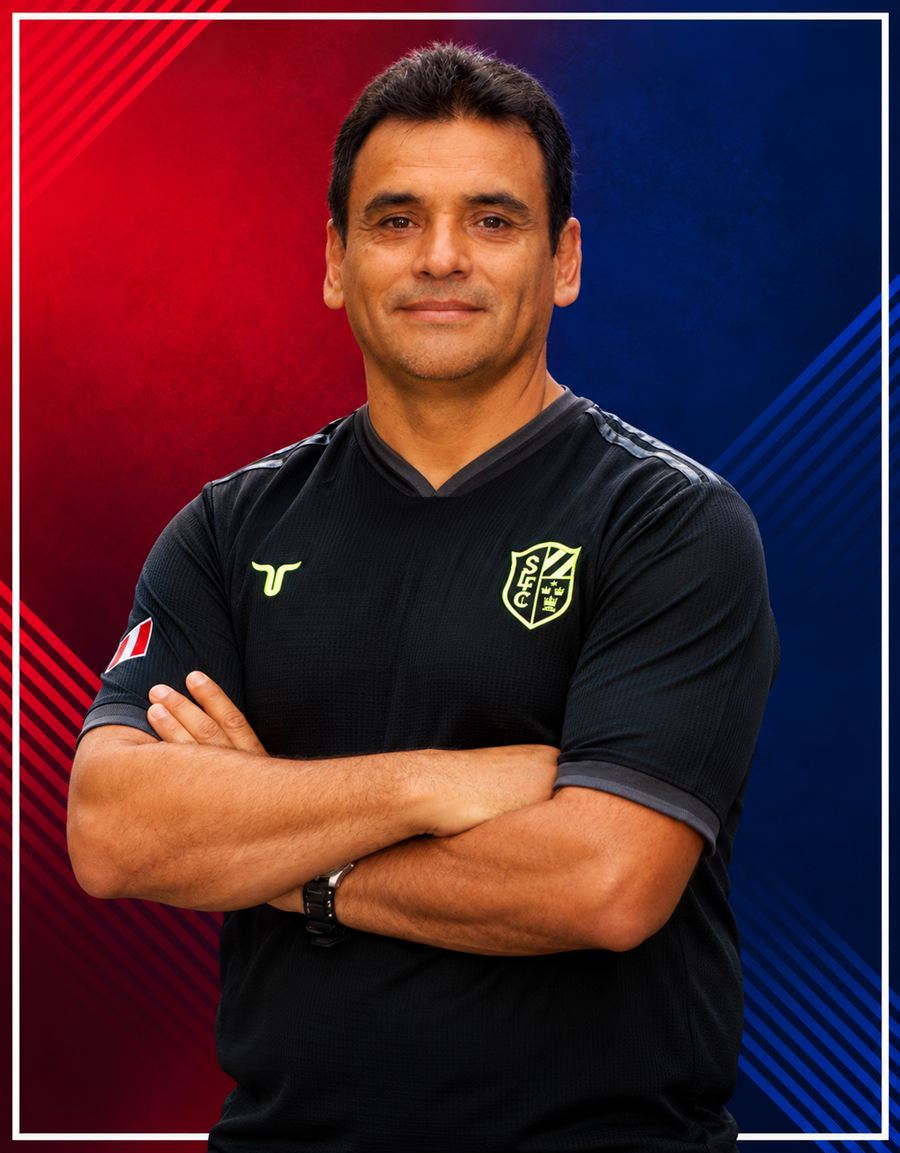 Jesús Torres, fundador, presidente y director deportivo de Soccer Lima FC